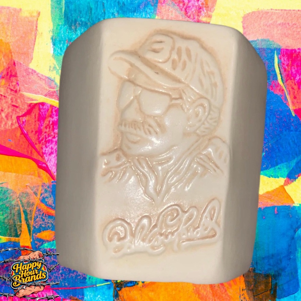 1997 Dale Earnhardt #3 NASCAR Ceramic Shot Glass cup lug nut shaped